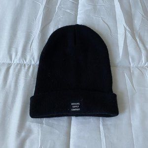 Herschel Supply Company Black Beanie